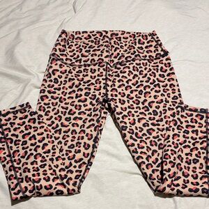 Fabletics Leopard Print Leggings - Size Large